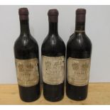 3 bottles 1929 Ludon, Gernon Desbarats Bordeaux (Est. plus 21% premium inc. VAT)