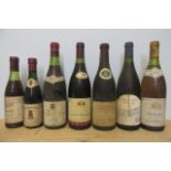 1 bottle 1971 Morey St. Denis, Moillard, 1 bottle 1986 Meursault, Claude D'Armancourt, 1 bottle 1990