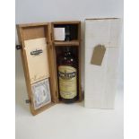 A bottle of Middleton Very Rare Irish Whiskey, bottle in 1994, number 21938, in wooden box with