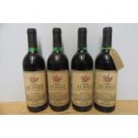 4 bottles 1987 Vina Albali, Tinto Reserva, Valdepenas (Est. plus 21% premium inc. VAT)