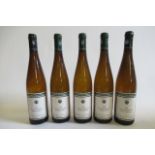 3 bottles of 1999, 1 bottle 2000, and 1 bottle 2001 Niersteiner Bergkirche Riesling Kabinett,