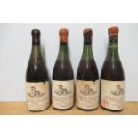 4 half bottles 1917 Clos de Vougeot, Chateau de la Tour, A & L Beaudet Freres, Beaune (Est. plus 21%