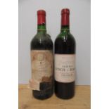 1 bottle 1986 Chateau Lynch Bages, Pauillac, Grand Cru classe, together with 1 bottle 1959 Chateau