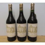 3 bottles 1999 Chateau Haut-Brion, Cru Classe des Graves, Pessac-Leognan (Est. plus 21% premium inc.