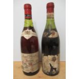 1 bottle 1972 Beaune, Clos de Mouches, Joseph Drouhin, and 1 bottle 1976 Nuit St. Georges, Charles