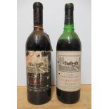 1 bottle 1976 Wynns Coonawarra Estate Cabernet Sauvignon, and 1 bottle 1987 Wynns Hermitage (2) (