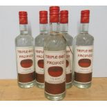 5 bottles Triple-Sec Pacifico liqueur, Giffard (Est. plus 21% premium inc. VAT)