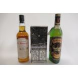 1 bottle Glenfiddich Pure Malt single malt Whisky, together with Te Bheag Nan Eilean blended