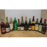 1 bottle Himandois Champagne, 1 half bottle Bouvet Mousseux, 1 bottle Anjou Rose, 1 bottle