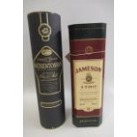 1 bottle Jameson 12 year old Irish Whiskey, boxed, together with 1 bottle of Three Wood Auchentoshan