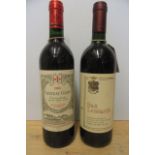 1 bottle 1990 Chateau Gazin, Pomerol, together with 1 bottle 1996 San Leonardo, Vallagarina (2) (