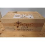 6 bottles 2007 Fonseca Vintage Port, OWC (Est. plus 21% premium inc. VAT)