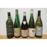 1 bottle 1955 Meursault, Cote de Beaune, 1 bottle 1970 Erdener Treppchen, Riesling Spatlese,