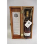 A bottle of Lindores Abbey 30 year old single malt whisky, bottle 319 of 500, in wooden case (Est.