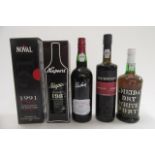 1 bottle 1987 Niepoort Colheita, boxed, together with 1 boxed bottle 1991 Noval LBV Port, 1 bottle