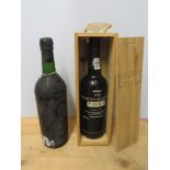 1 bottle 1963 Taylors Vintage Port, together with 1 bottle 1983 St. Michael LBV Port, OWC (2) (