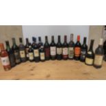 16 bottles and 3 half bottles of various French and other European wine, including 1 bottle 2011