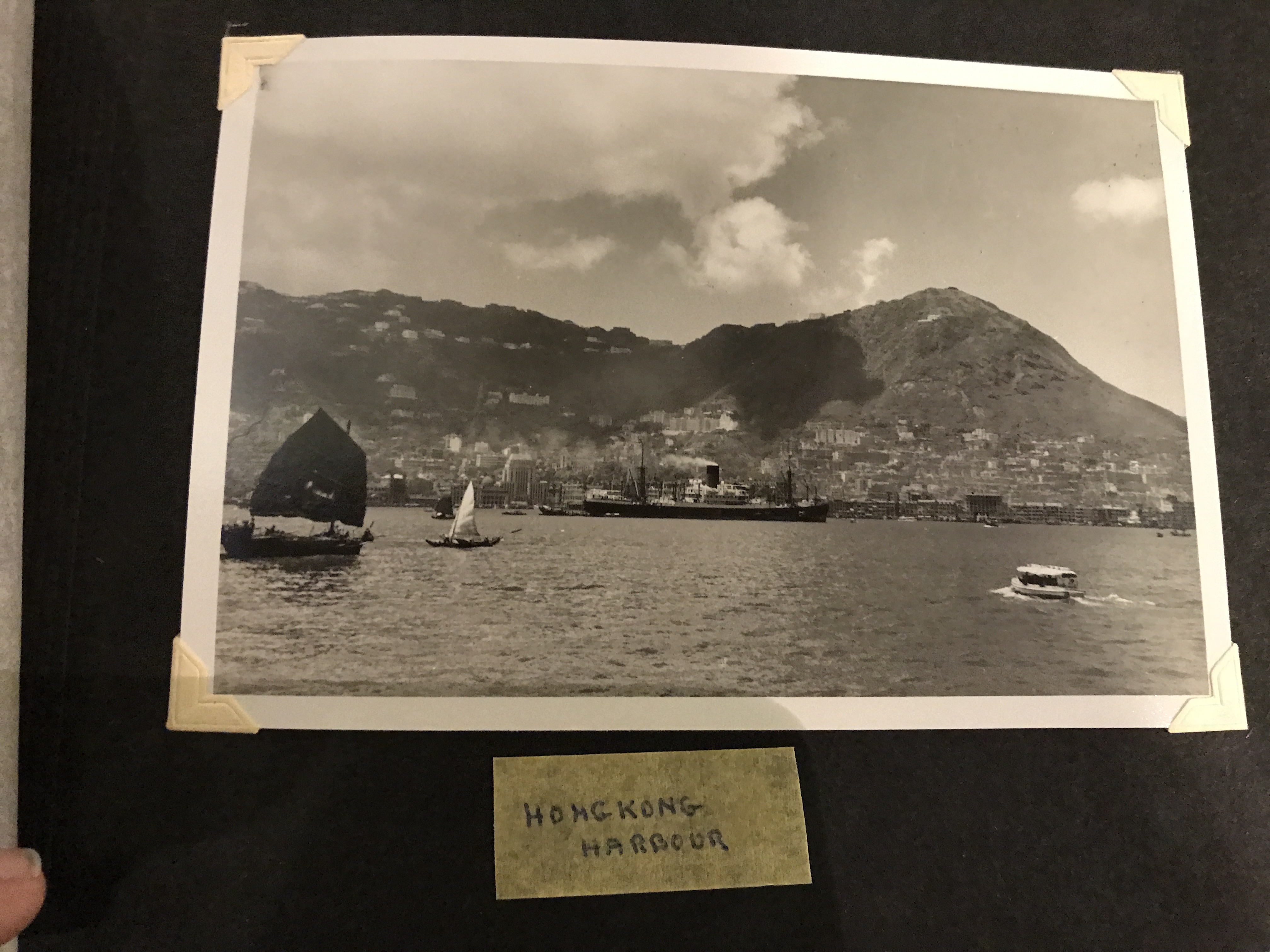 Miscellany to include hip flask, mid 20thC Hong Kong photograph album, various continental silver - Image 12 of 22