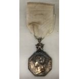 An 1818/55 Arctic Polar medal. 1446 issued worldwide.