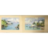 Two Ethel Tucker watercolours. 19 x 12.5cms.