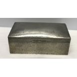 A Tudric (Liberty & Co) pewter cigarette box.Condition ReportDent to the back of box, light