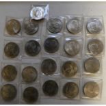 Twenty one Winston Churchill Commemorative coins, 1965. (21)