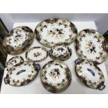 A large quantity of Royal Doulton Matsumai pattern, some damage and staining.
