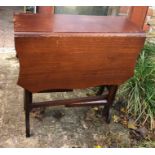 Edwardian mahogany Sutherland table.