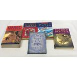 Harry Potter paperback books x 4, K.K. Rowling, Bloomsbury print, Goblet of fire, Philosophers
