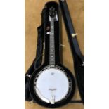 Gibson Mastertone Banjo with hard travel case.Condition ReportOverall very good condition. Some