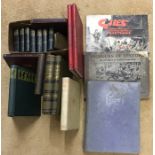 A quantity of vintage books including Folk Core and Folk Speech of East Yorkshire - John Nicholson