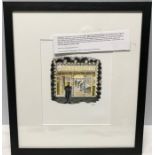 Framed Ltd Edition lithograph Giclee print on paper after Ravilious. 18/850. ''Amusements'' 25 x