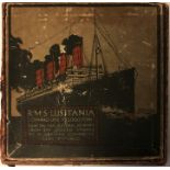 An original boxed RMS Lusitania medal released after the sinking of the vessel by a German