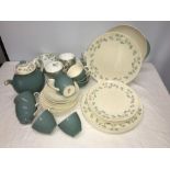 Ceramics including Royal Doulton, April Showers, Royal Doulton Vista, Royal Albert Debutante