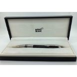 A boxed Montblanc Doue Guilloche Ballpoint pen, serial number HN2118660, in excellent working