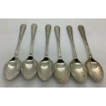 Silver coffee spoons, Birmingham 1924, 79.6gms