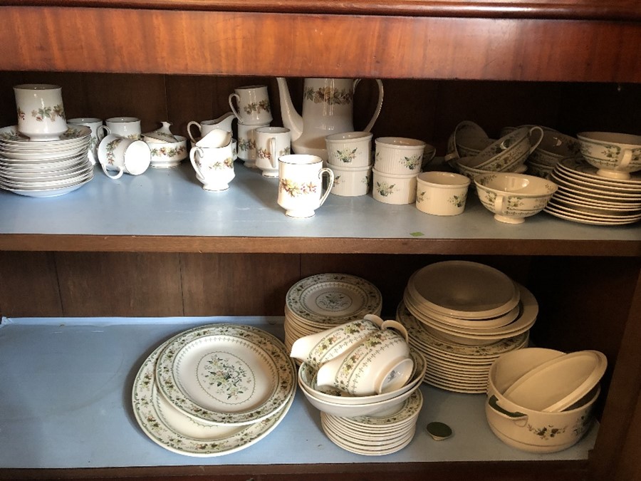 Royal Doulton Provencal pattern dinner and coffee service.Condition ReportOne tureen a/f.