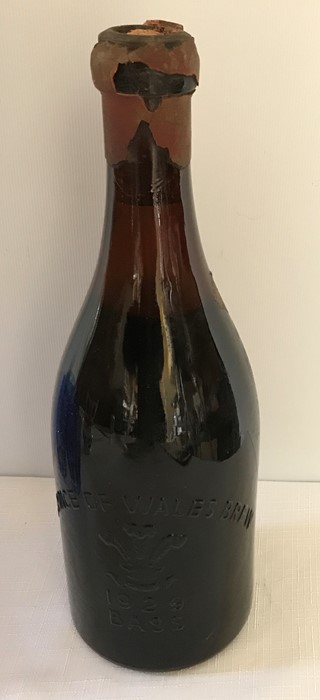 A 1929 Bass beer bottle for the Prince of Wales. - Image 2 of 4