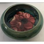 Anemone pattern Moorcroft dish, 12cms d.Condition ReportSlight rubbing to glaze of interior