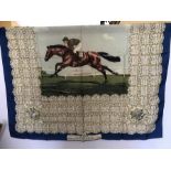 Winners of the Derby from the commencement in 1780, silk scarf, 1948 My Love by Vatellor, good