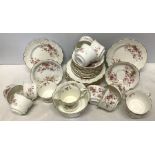 A 12 place tea service by Collingwood Brothers, Longton 1897-1900. Condition ReportTwo cups a/f.