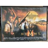 Framed film poster, THE MUMMY, Universal Studios 1999. 75 h x 100cms w. Condition ReportGood
