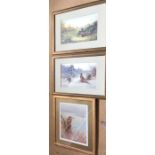 Three Archibald Thorburn prints, Watched from Afar, The First Touch of Winter and a signed print