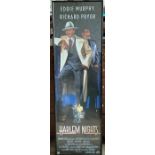 Large framed film poster, HARLEM NIGHTS, Eddie Murphy, Richard Pryor, Paramount Pictures 1989. 152 h