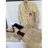 Vintage gentlemen's costume to include early 20thC Christ Church Oxford University Boat club
