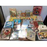 A quantity of vintage children's books including Beatrix Potter, Enid Blyton, Fairy Tales from Grimm