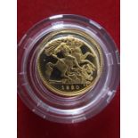 The 1980 proof half sovereign.