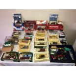 A boxed lot of mainly boxed cars to include Days Gone, Eddie Stobart, Models of Yesteryear,