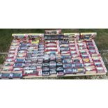Large selection of Corgi Trackside diecast vehicles, mint and boxed, assorted goods vehicles, vans