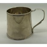 Silver mug, London 1818, maker TW JH, 81.2gms, 5.5cms h.